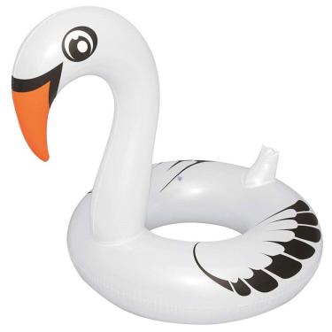 Imagem de Boia Cisne Perolado Com Abertura Praia Piscina 1972 - Mor