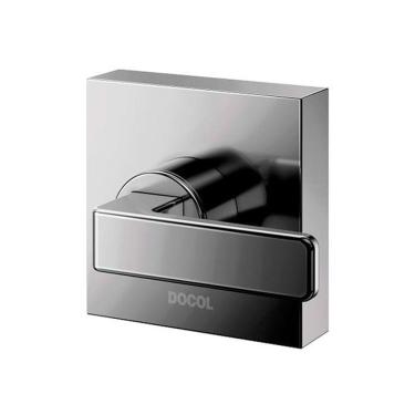 Imagem de Acabamento Registro (De) 1/2, 3/4, 1 Grafite Polido - Docol