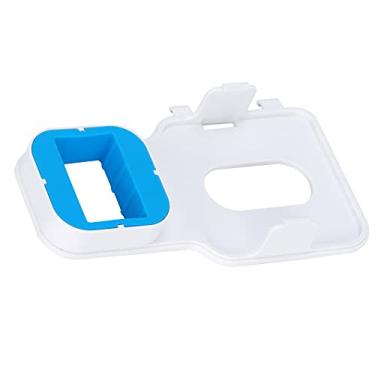 Imagem de Suporte de câmera de segurança doméstica, soquete de cabo curto instalação fácil para módulo de sincronização para casa (branco)