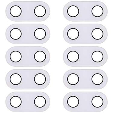 Imagem de HONGYAN Peças de substituição de telefone celular Lente de câmera traseira de 10 PCS para Asus Zenfone 5 ZE620KL / ZS620KL Acessórios telefônicos