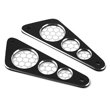 Imagem de Ymiko Acessório de motocicleta placa de capota traseira, placa de cobertura lateral do painel traseiro motocicleta acessório de alumínio compatível com XSR155 19-20