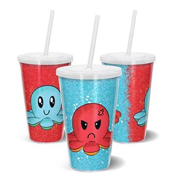 Imagem de Copo Canudo 500ml - Polvo do Humor