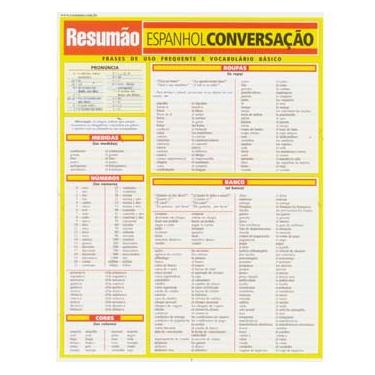Imagem de Resumão - Espanhol Conversação: Frases de Uso Frequente e Vocabulário Básico - Liliane Arnet
