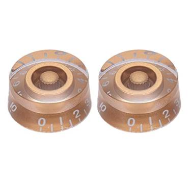 Imagem de 02 Knobs Guitarra Les Paul Plastico Dourado Speed Strinberg