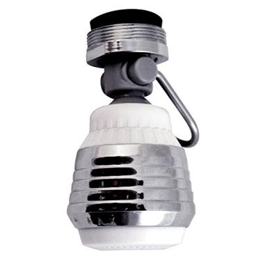 Imagem de PF WaterWorks PF0547 TouchFLOW Spray aerador de cozinha com pausa (truque) alavanca - sensor de água listado - rosca dupla (15/16-27 macho x 55/64-27 fêmea) - 1,5 GPM, cromado