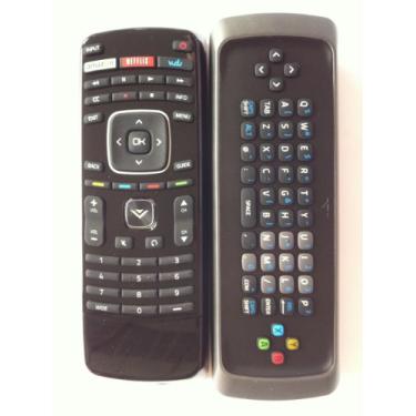 Imagem de Com Vudo Netflix Amazon Key - Novo Vizio True Original XRV1TV Teclado Dois lados Internet QWERTY Controle Remoto com Vudo Netflix Amazon Key