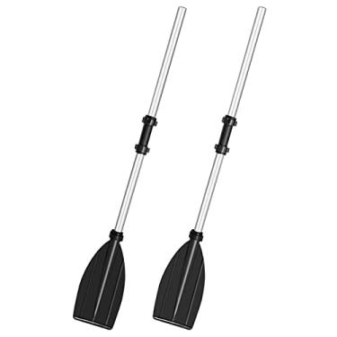 Imagem de Tingpai Pás de caiaque de 125 liga de alumínio e magnésio pás leves pás de caiaque destacáveis