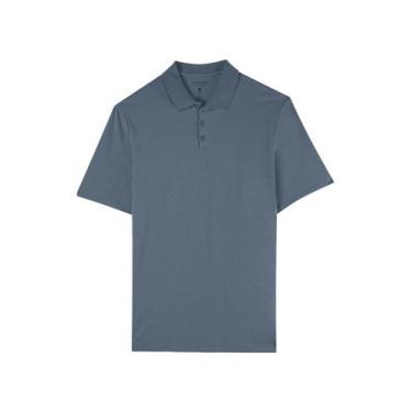 Imagem de Camiseta Polo Masculina Plus Size Piquê Stretch Malwee