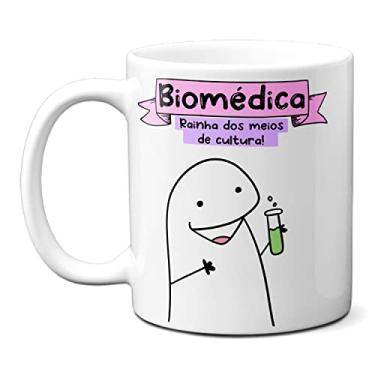 Imagem de Caneca Biomédica Rainha Dos Meios De Cultura! Presente Fofo (Branca)