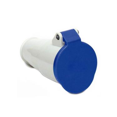 Imagem de Plugue Industrial Acoplamento 32A 3P+T 200/250V IP44 9H Azul N4259 – Steck