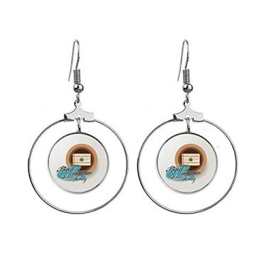 Imagem de Hong Kong sushi com camarão China brincos pendurados argola joia círculo gota