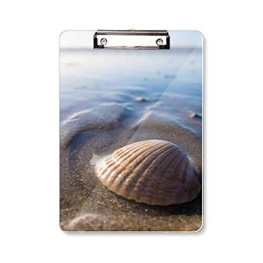 Imagem de Placa de apoio para quadro de prancheta com imagem da natureza da ciência da água do oceano A4