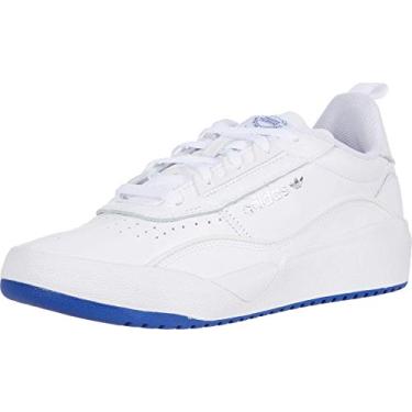 Imagem de adidas Tênis masculino Liberty Cup com cadarço casual - branco, Calçado Branco/Equipe Azul Royal/Prata Metálico, 12