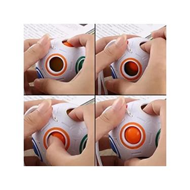 Imagem de Bola Magica Alivia Stress Pop It Pronta Entrega Quebra Cabeça Ja No Brasil