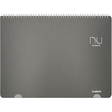 Imagem de Nu board Caderno de quadro branco tamanho A3 (42,4 x 31 cm) edição EUA NGA302FN08 - caderno apagável a seco