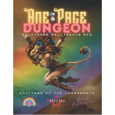 Imagem de One Page Dungeon: Solitaire Roll+Write RPG: Shifters of the CyberWaste: 1