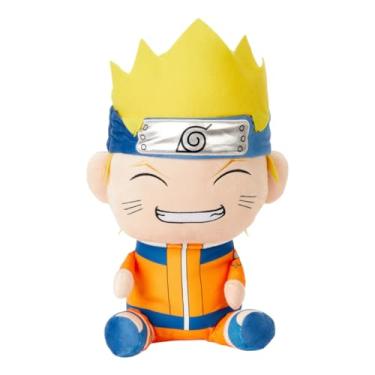 Imagem de Collectibles Naruto Anime Ninja Kids Bedding Super Soft Plush Cuddle Pillow Buddy, tamanho único, (Produto oficialmente licenciado)
