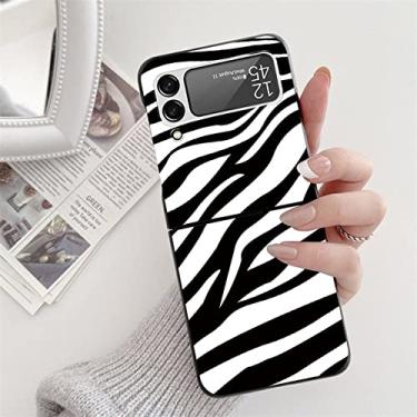 Imagem de Para Samsung Galaxy Z Flip3 Flip4 5 Capa preta rígida para Samsung ZFlip5 Galaxy ZFlip3 para sansung z flip 3 4 5 zflip 3 Capa Fundas, Khey, banmawyx, ForGalaxyZFlip4 (5G)