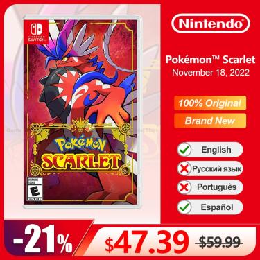 Imagem de Pokémon Scarlet Pokemon escarlate nintendo switch jogos ofertas de jogos 100% suporte de cartão