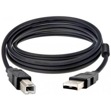 Imagem de Cabo Impressora Usb 2.0 Am+bm Od4.8 3m