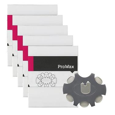 Imagem de (30 peças) Filtro protetor de cera para suprimentos de aparelho auditivo Oticon Prowax, acessórios de kit de limpeza de peças de reposição para aparelhos auditivos Oticon Prowax, adequado para