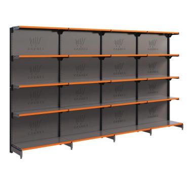 Imagem de Gôndola Fit 40 Parede 1 Inicial e 3 Continuações 2,02 m Amapá