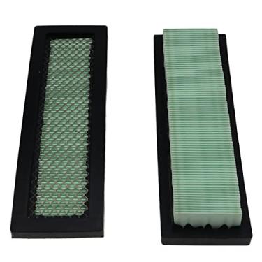 Imagem de YQABLE 2 peças de filtro de cabine de ar fresco 7176099 para carregadeiras Bobcat S510 S530 S550 S570 S590 S595 escavadeira E45 E50 E55 peças de reposição