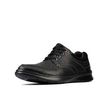 Imagem de Clarks Cotrell Edge Oxford masculino, Couro oleoso preto, 38