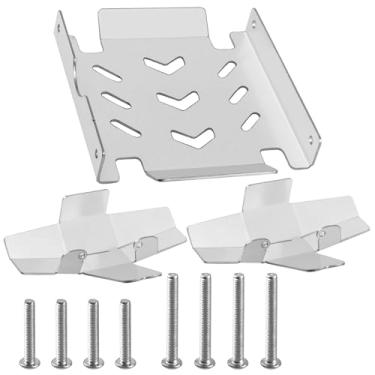Imagem de Vgoohobby Stainless Steel RC Skid Plate RC Chassis Armor Protector Guard Compatible with Losi LMT 1/8 4WD RC Monster Truck