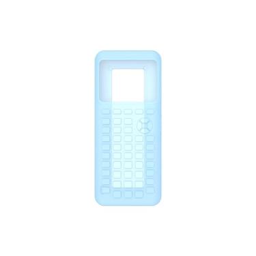 Imagem de Capa protetora antiderrapante de silicone resistente a quedas para Texas Instruments TI-84 Plus CE acessório de calculadora gráfica