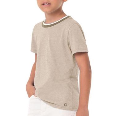 Imagem de Camiseta Masculina Juvenil Malwee Capuccino - 100011-Masculino