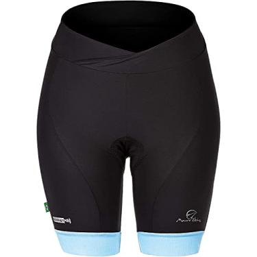 Imagem de Bermuda Mr Comfort Feminina, Mauro Ribeiro Sports, Az P, Azul