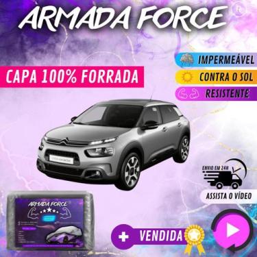 Imagem de Capa Cobrir Carro CITROEN C4 CACTUS 100% Forrada Armada Force 100% Imp