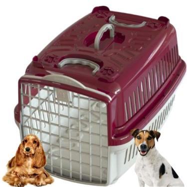 Imagem de Caixa De Transporte Para Cachorro Médio Porte Avião Pet Shop Veterinár