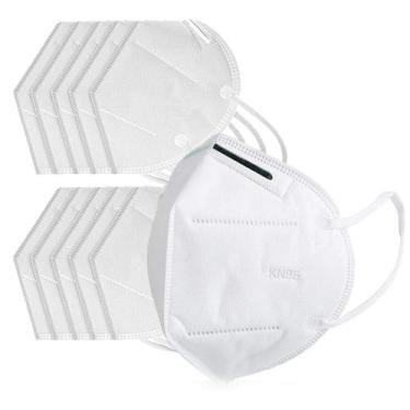 Imagem de Máscara Não Reutilizável KN95 com Clipes Nasal Melt-Blown - Máscara De