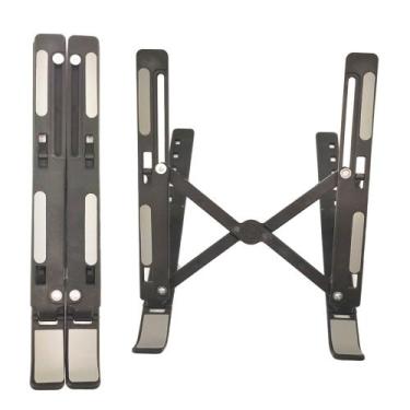 Imagem de Suporte Apoio Base Notebook Portatil Dobravel Laptop Slim Ergonomico A