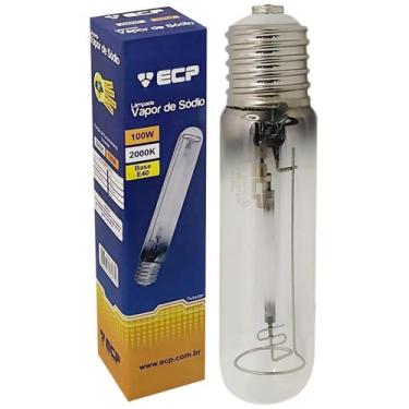 Imagem de Lampada Tubular Descarga Vapor de Sodio 100W E40 - ECP
