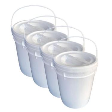 Imagem de Balde 12L Tampa Rosca P Óleo De Maquina - Nastripack