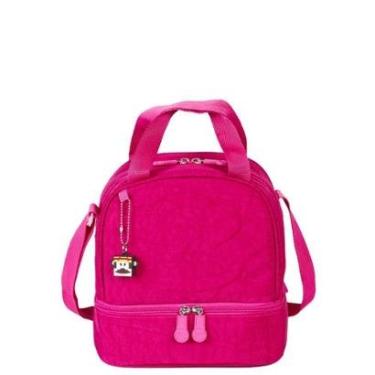 Imagem de Lancheira 2 Compartimentos Paul Frank T03 - Dark Pink-Feminino