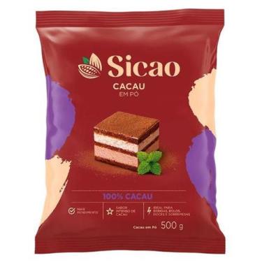 Imagem de Cacau em Pó 100% 500g - Sicao