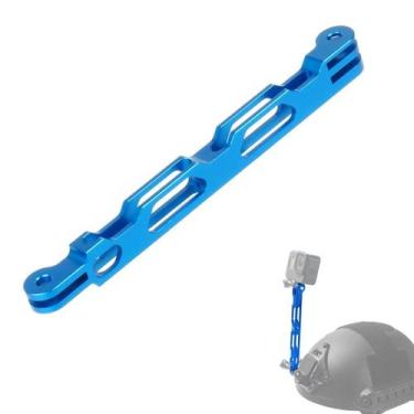 Imagem de Extensor em Alumínio para Câmeras GoPro e Similares - Azul - Shoot