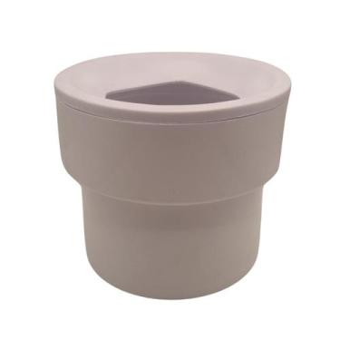 Imagem de Adaptador P/ Vaso Horizontal C/ Anel 100mm Branco Estrela