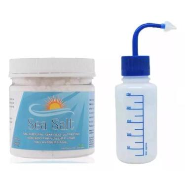 Imagem de Cloreto De Sódio Para Lavagem Nasal + Frasco Lavador 250ml - Biotech M
