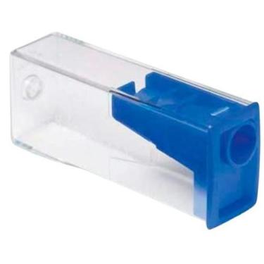 Imagem de Apontador depósito translúcido Faber-Castell Tampa Azul