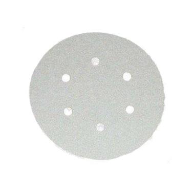 Imagem de PORTER-CABLE 726601215 Discos de lixamento com 6 furos de 15 cm de gramatura 120 com adesivo (pacote com 15)