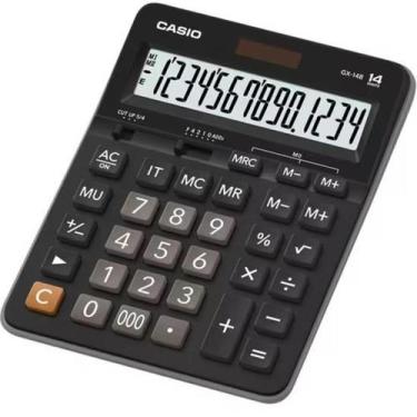 Imagem de Calculadora De Mesa Casio GX14B 14 Dígitos Preta F002