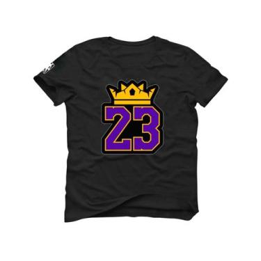 Imagem de Camiseta King James 23 Basquete LakerNation Cavalier Heatt - Loja Whit
