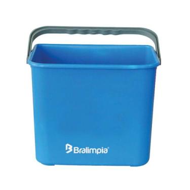 Imagem de Balde bralimpia 4lts polipropileno com alca - azul
