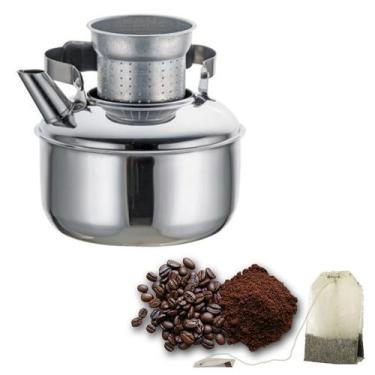 Imagem de Chaleira 1L com Filtro de Chá Aço Inox Malta