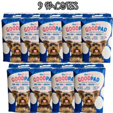 Imagem de Kit Tapete Higiênico Pet Good Pads 50un combo 9 pacotes - GOODPET
